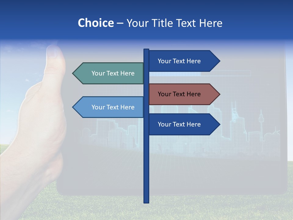 Trend Interface Reality PowerPoint Template