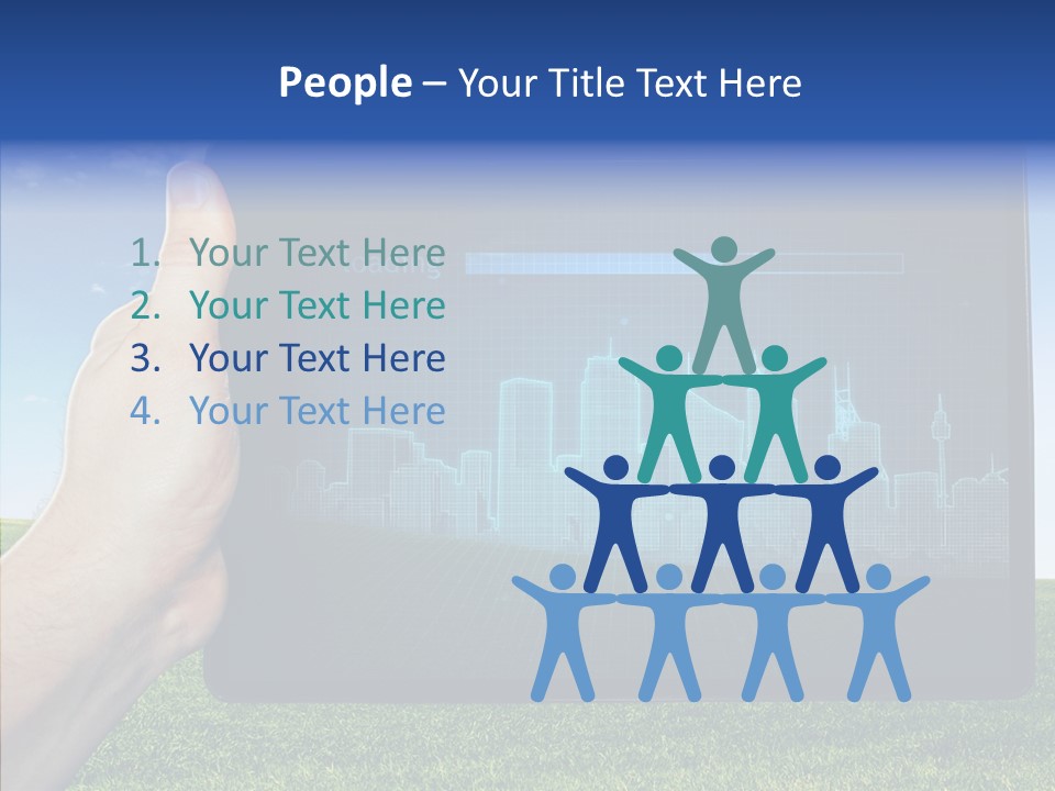 Trend Interface Reality PowerPoint Template