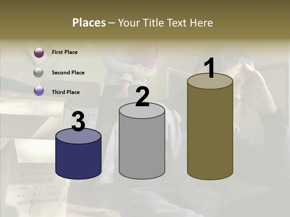 People Family Stress PowerPoint Template