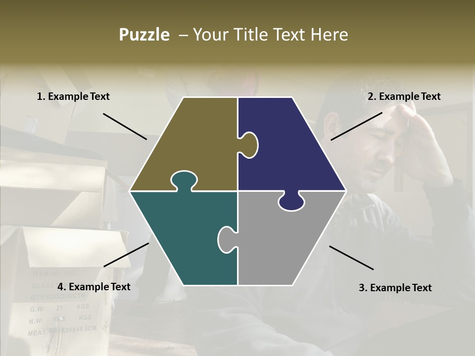 People Family Stress PowerPoint Template