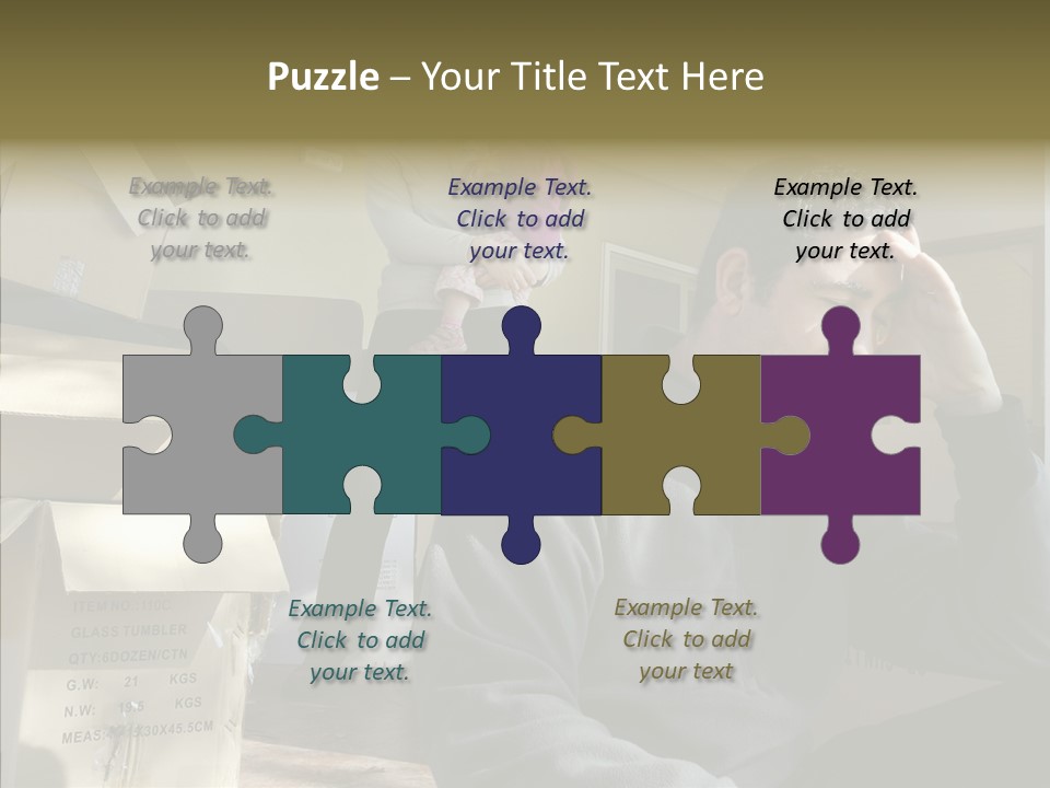 People Family Stress PowerPoint Template