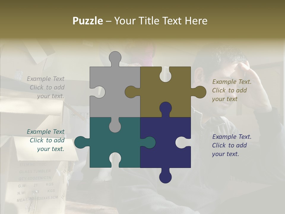 People Family Stress PowerPoint Template