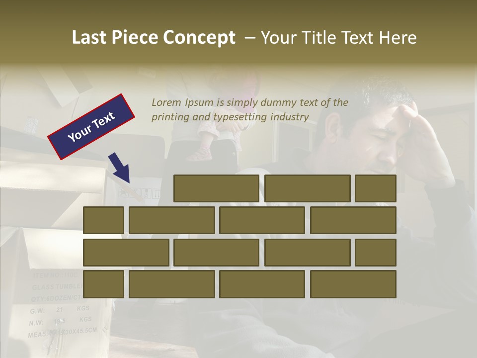 People Family Stress PowerPoint Template