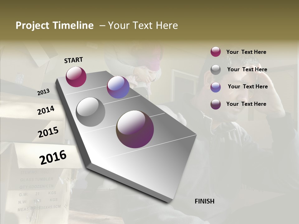 People Family Stress PowerPoint Template