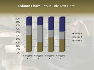 People Family Stress PowerPoint Template