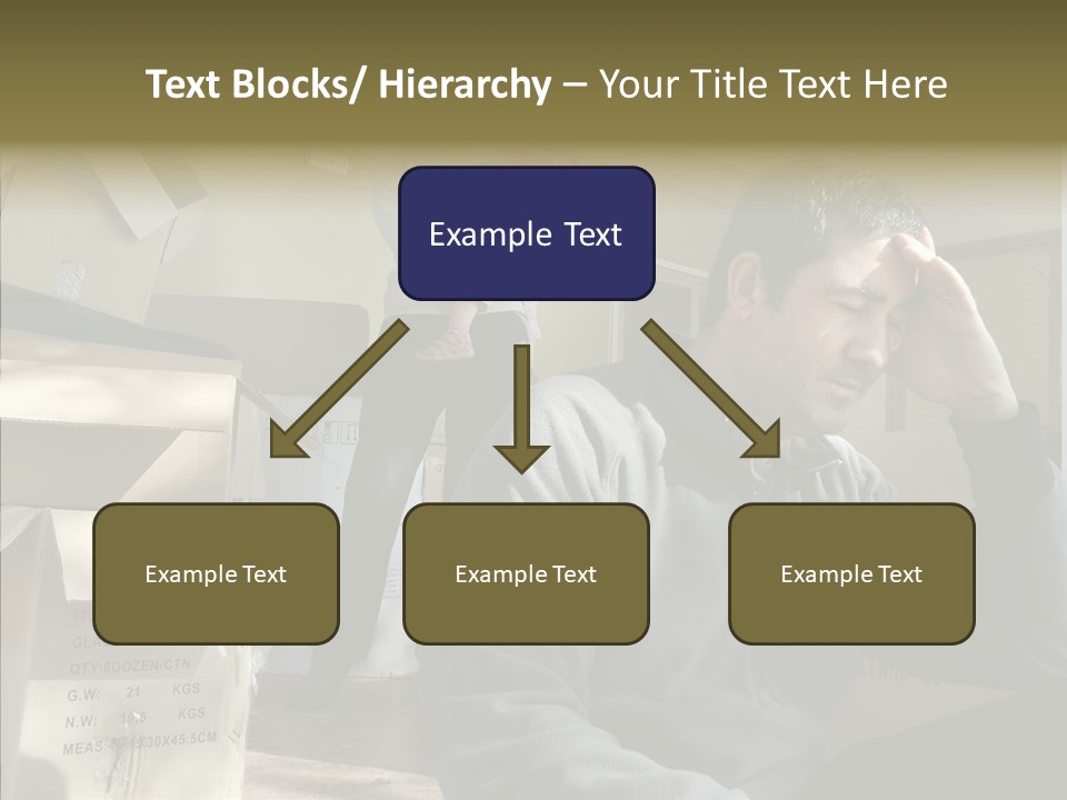 People Family Stress PowerPoint Template