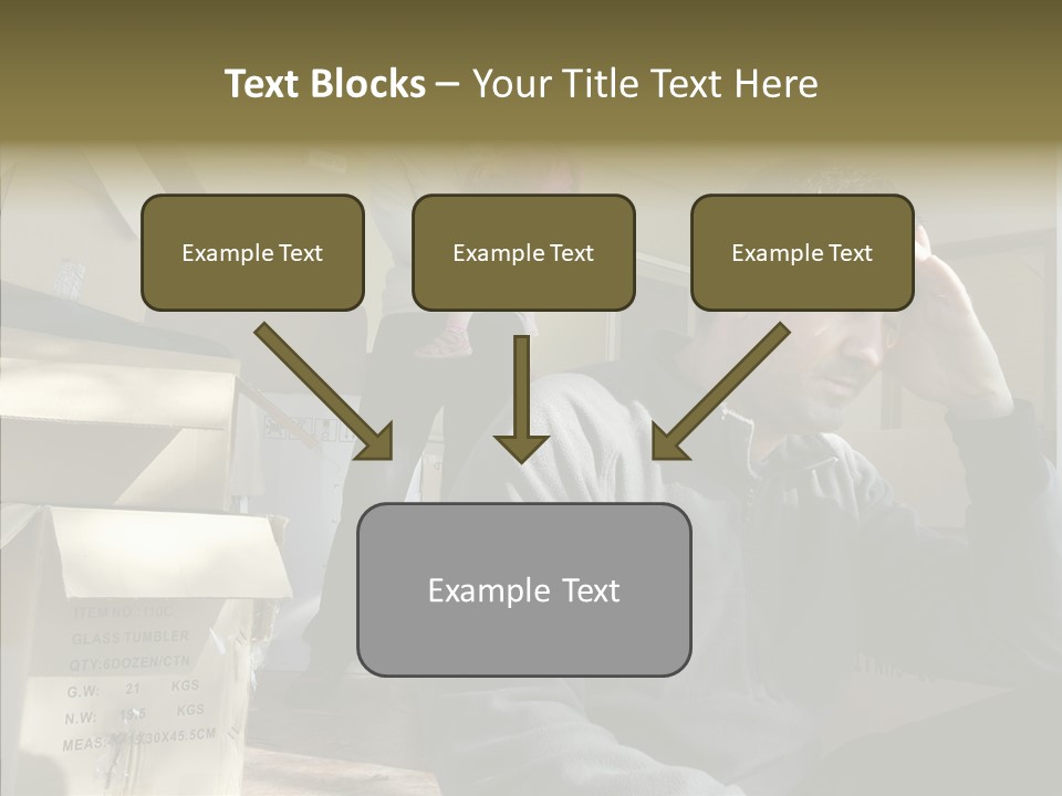 People Family Stress PowerPoint Template