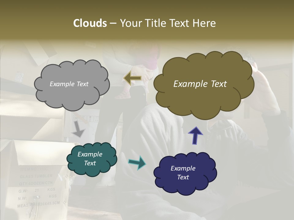 People Family Stress PowerPoint Template