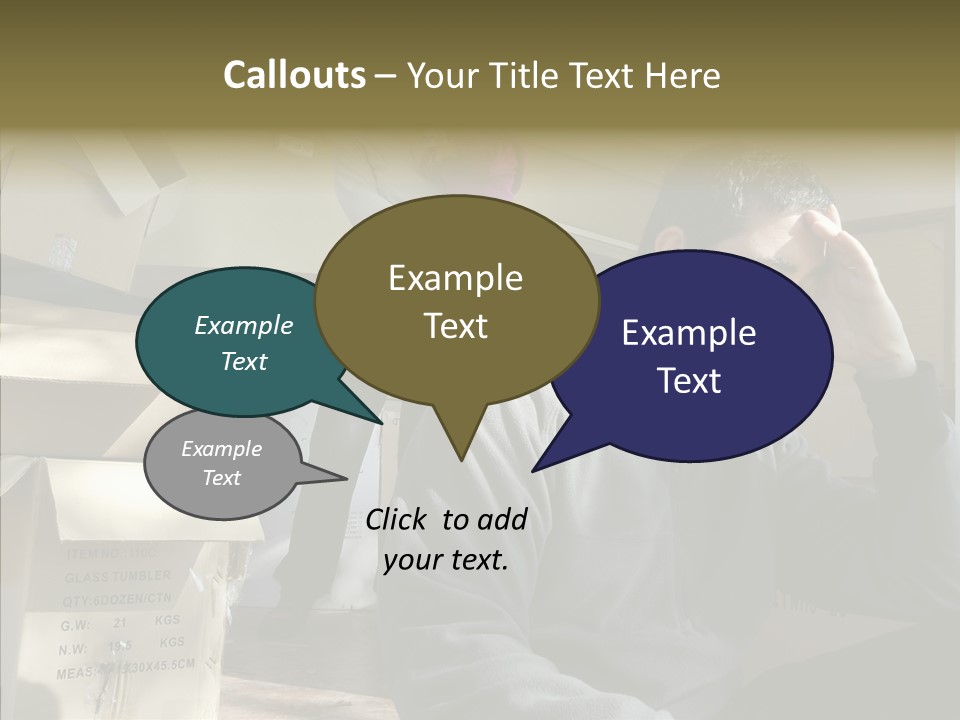People Family Stress PowerPoint Template