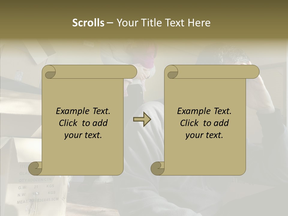 People Family Stress PowerPoint Template