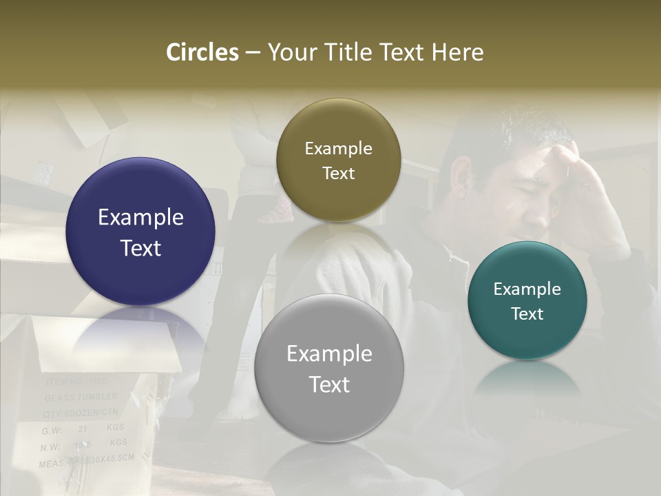 People Family Stress PowerPoint Template