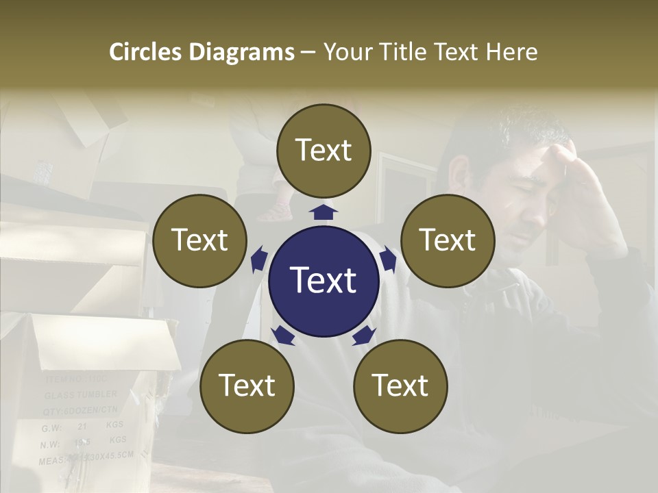 People Family Stress PowerPoint Template