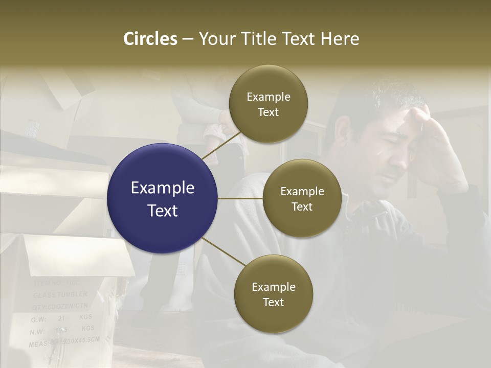 People Family Stress PowerPoint Template