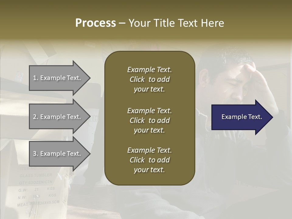 People Family Stress PowerPoint Template