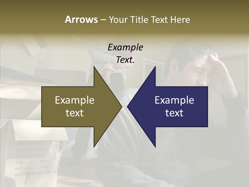 People Family Stress PowerPoint Template