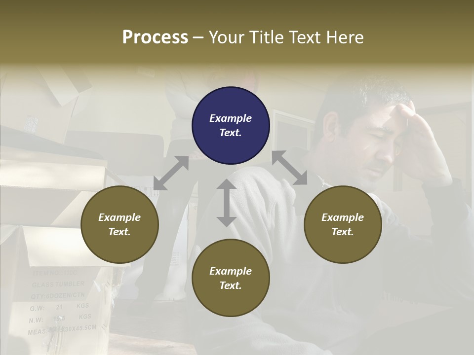 People Family Stress PowerPoint Template