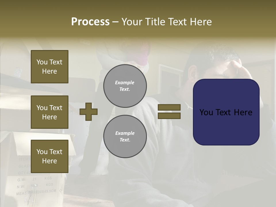 People Family Stress PowerPoint Template
