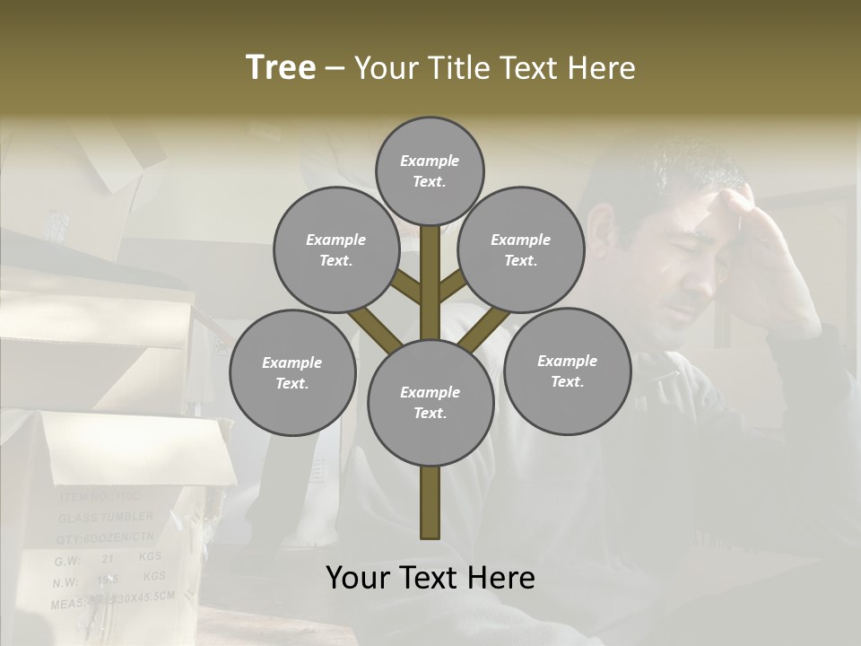 People Family Stress PowerPoint Template