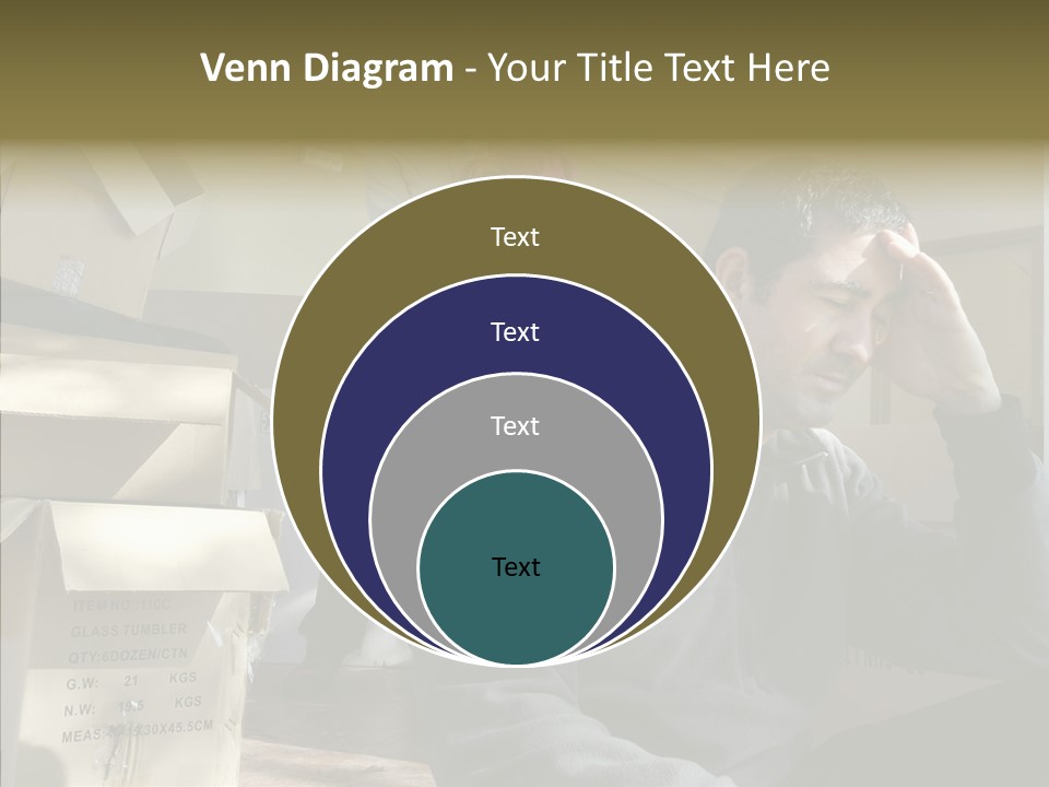 People Family Stress PowerPoint Template
