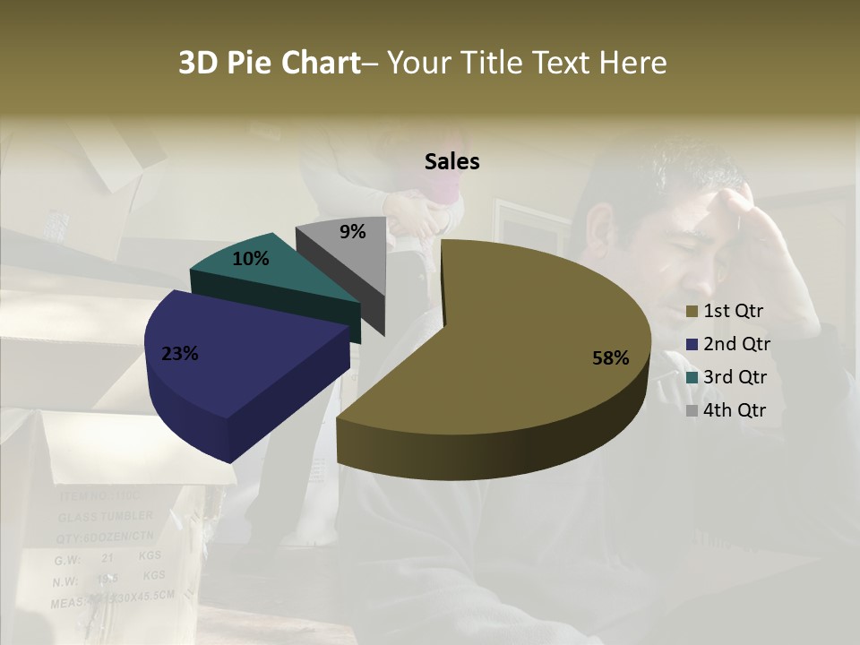 People Family Stress PowerPoint Template
