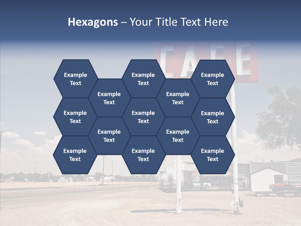 Faded Sky Food PowerPoint Template