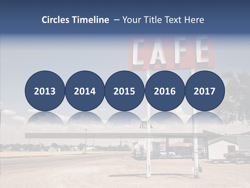 Faded Sky Food PowerPoint Template