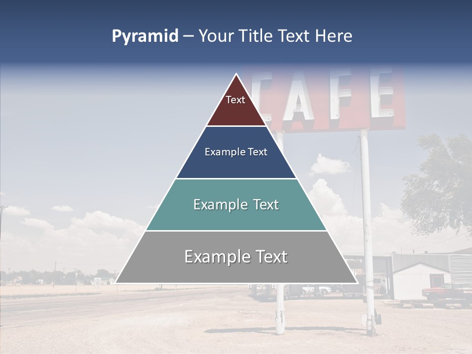 Faded Sky Food PowerPoint Template