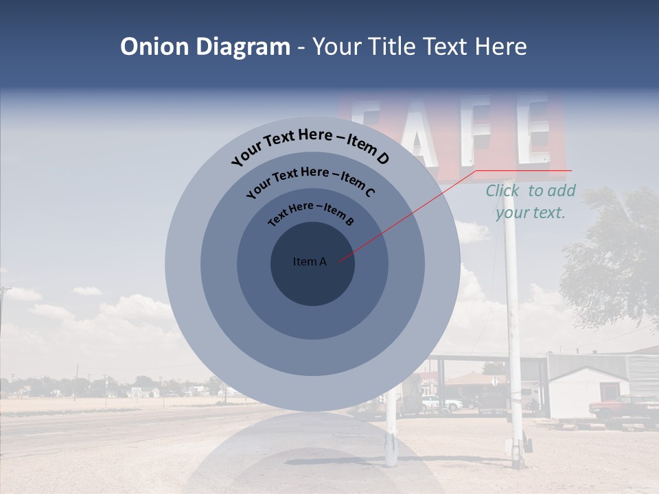 Faded Sky Food PowerPoint Template