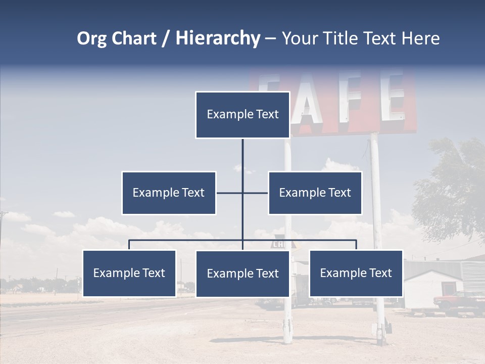 Faded Sky Food PowerPoint Template