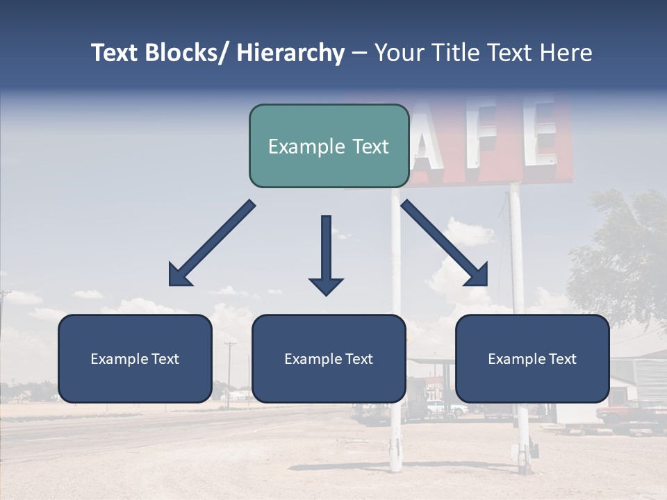 Faded Sky Food PowerPoint Template