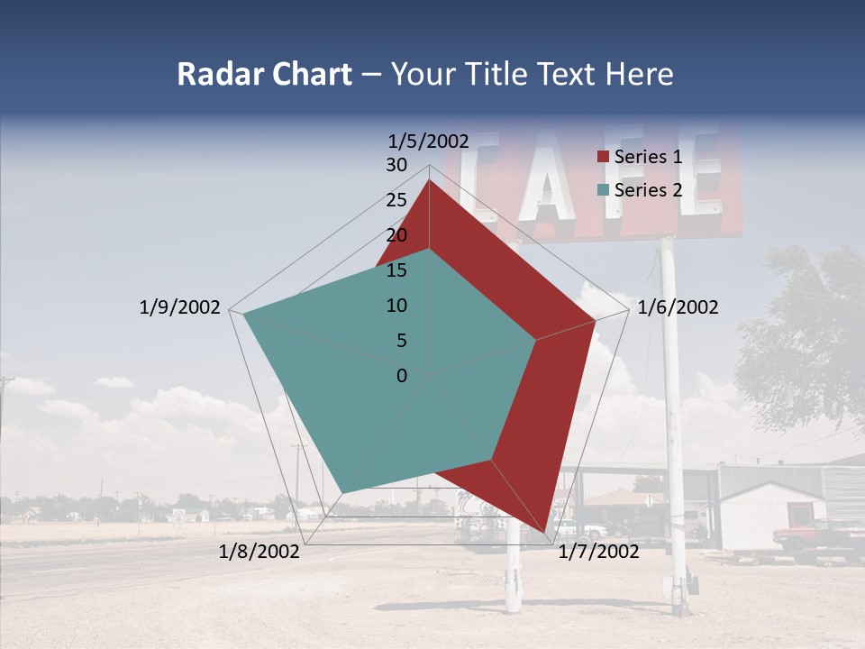 Faded Sky Food PowerPoint Template