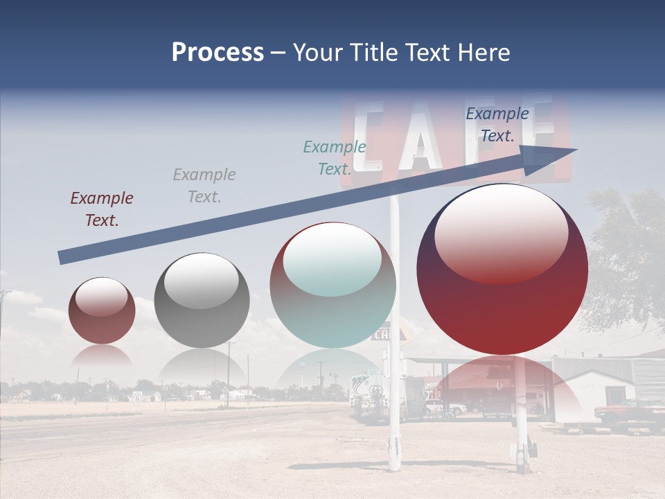 Faded Sky Food PowerPoint Template