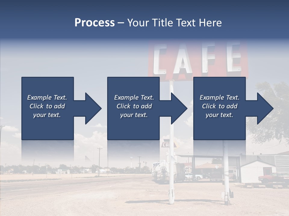Faded Sky Food PowerPoint Template