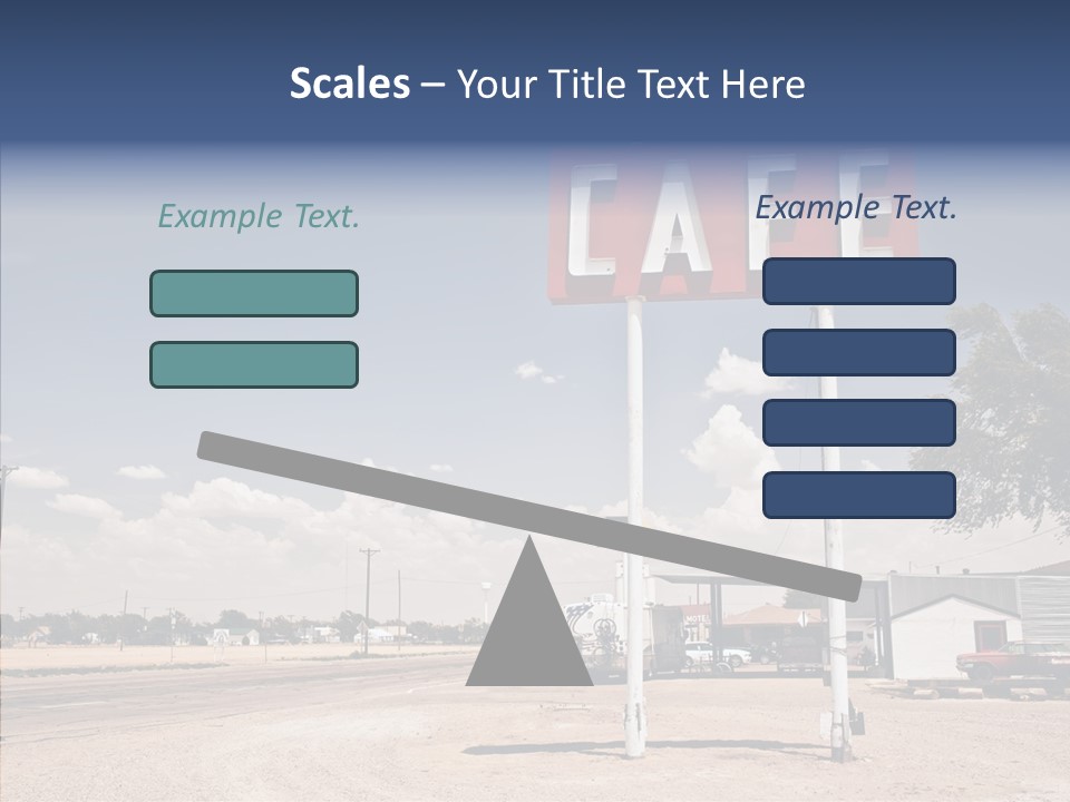 Faded Sky Food PowerPoint Template