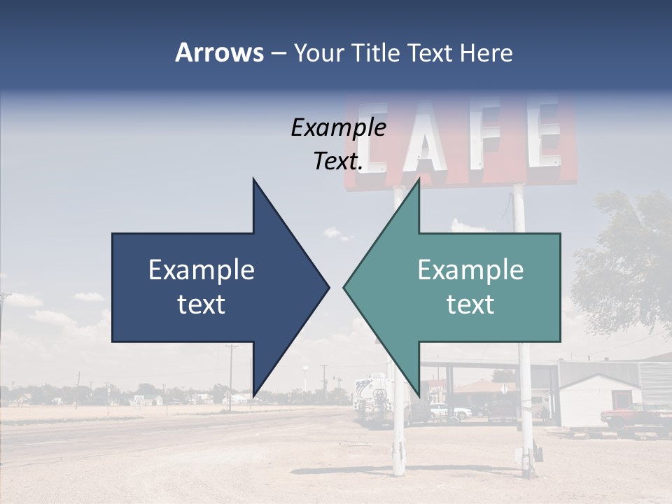 Faded Sky Food PowerPoint Template