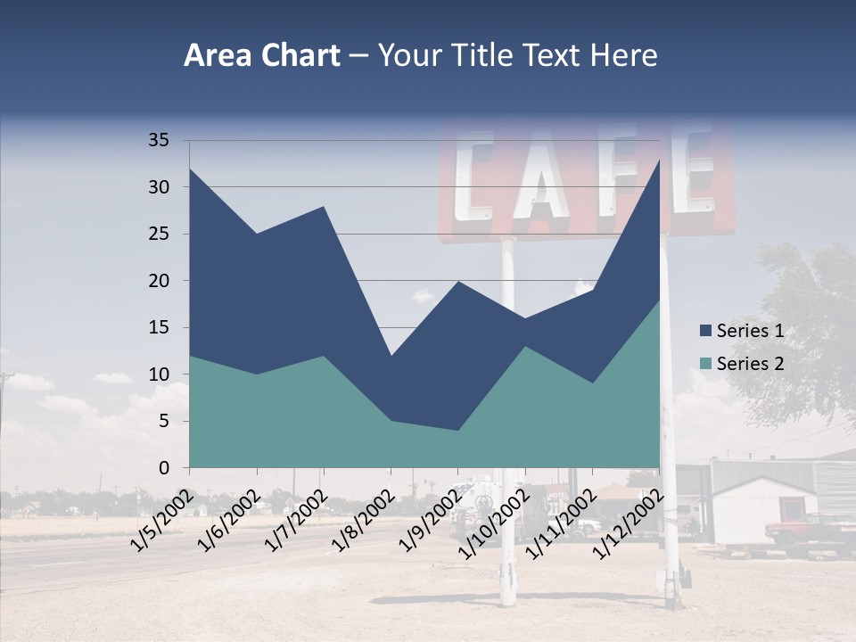 Faded Sky Food PowerPoint Template
