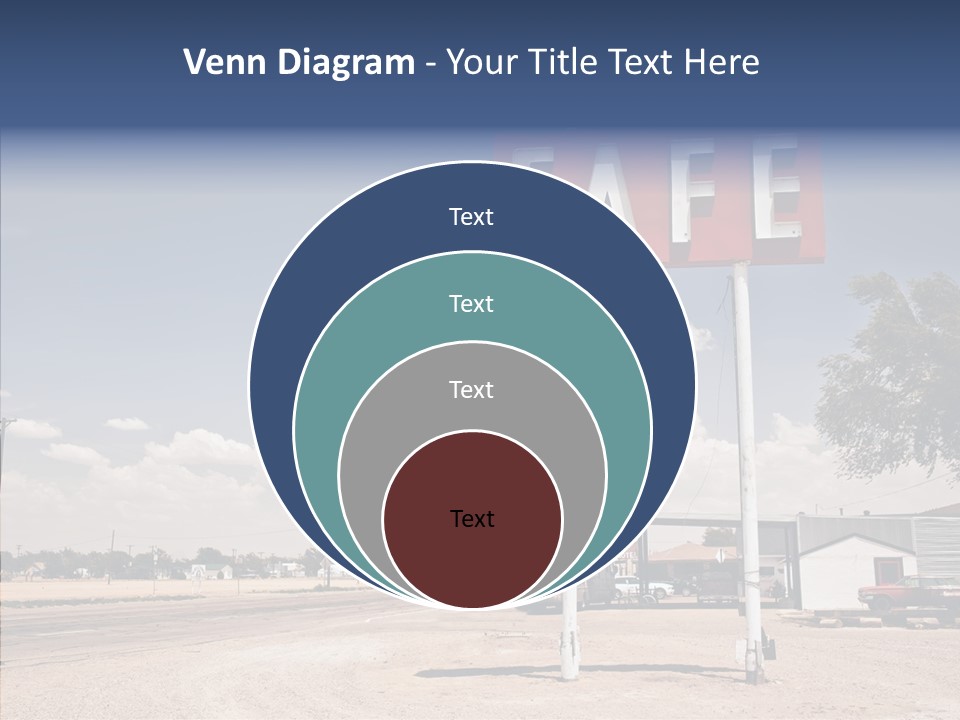 Faded Sky Food PowerPoint Template