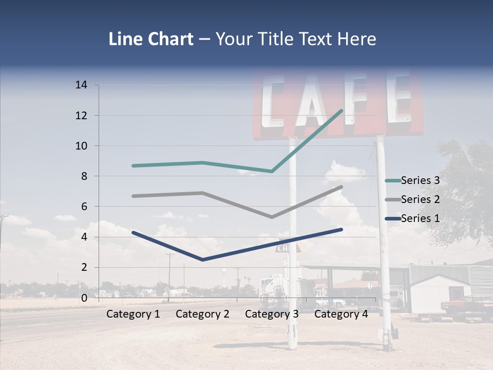 Faded Sky Food PowerPoint Template