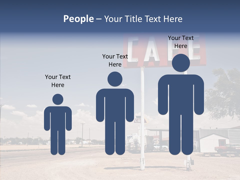 Faded Sky Food PowerPoint Template