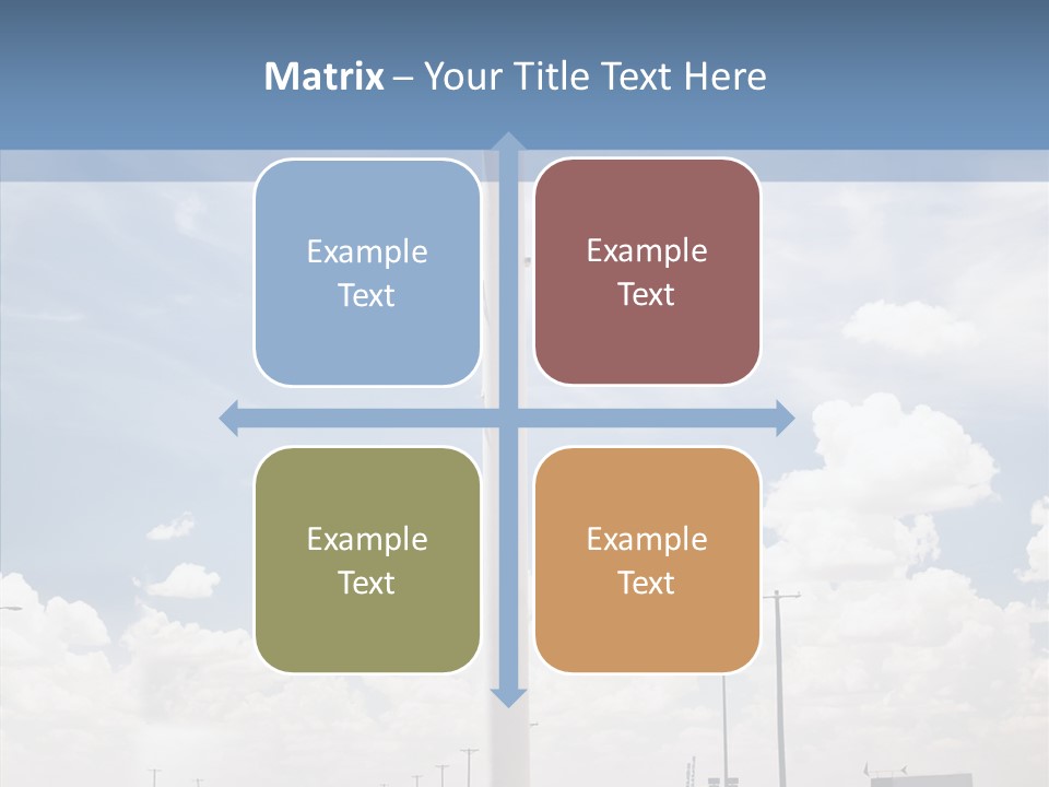 Texas Drink Arrow PowerPoint Template