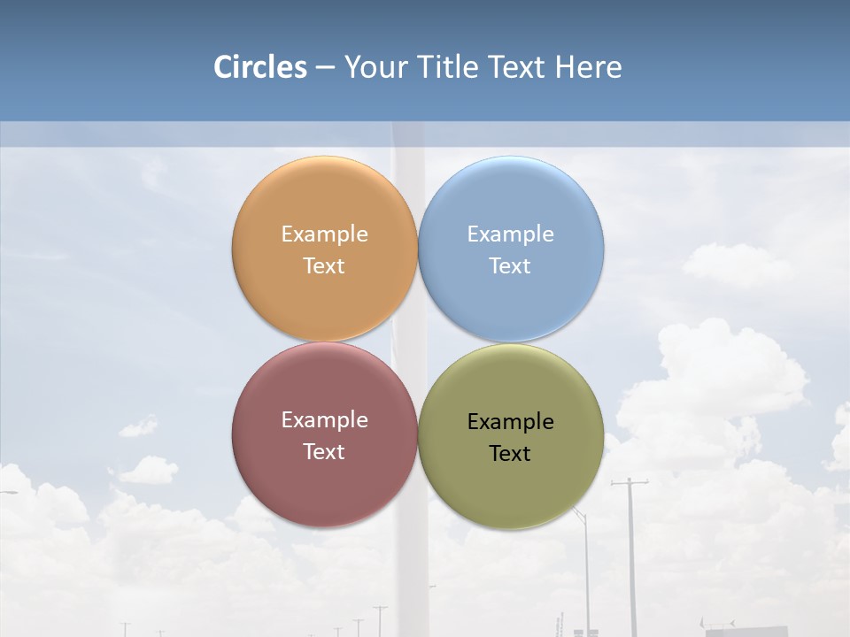 Texas Drink Arrow PowerPoint Template