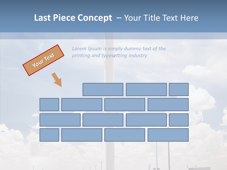 Texas Drink Arrow PowerPoint Template