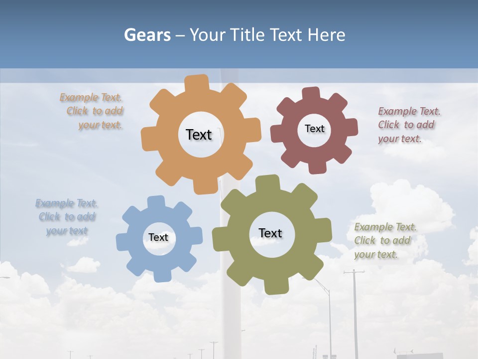 Texas Drink Arrow PowerPoint Template