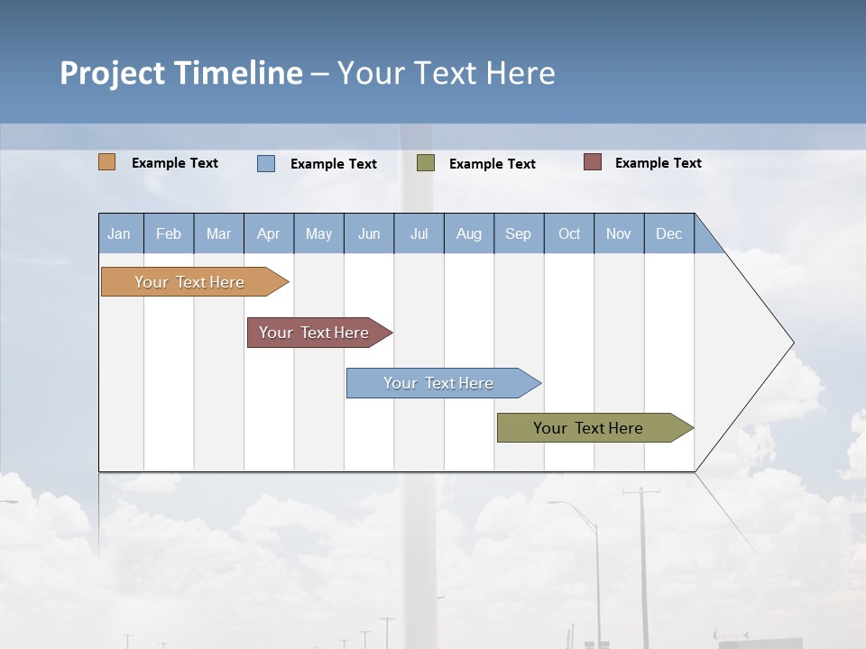 Texas Drink Arrow PowerPoint Template