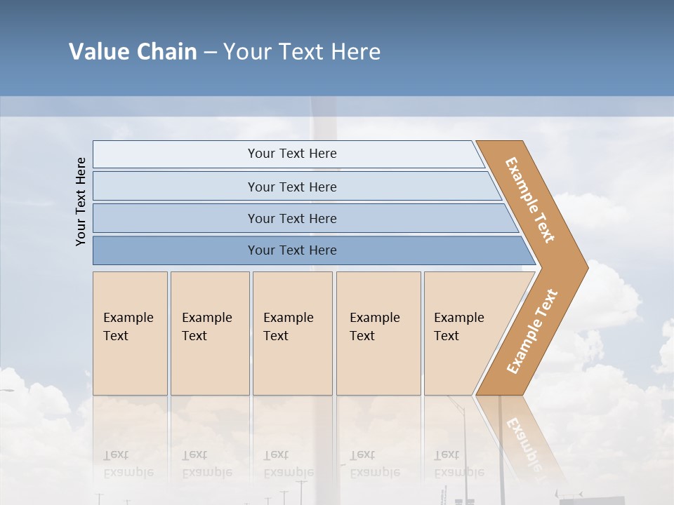 Texas Drink Arrow PowerPoint Template