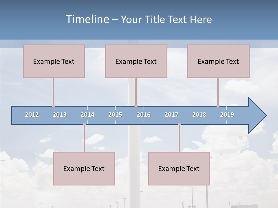 Texas Drink Arrow PowerPoint Template