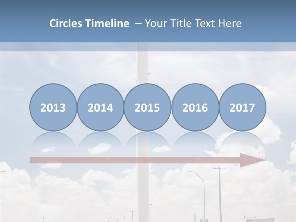 Texas Drink Arrow PowerPoint Template