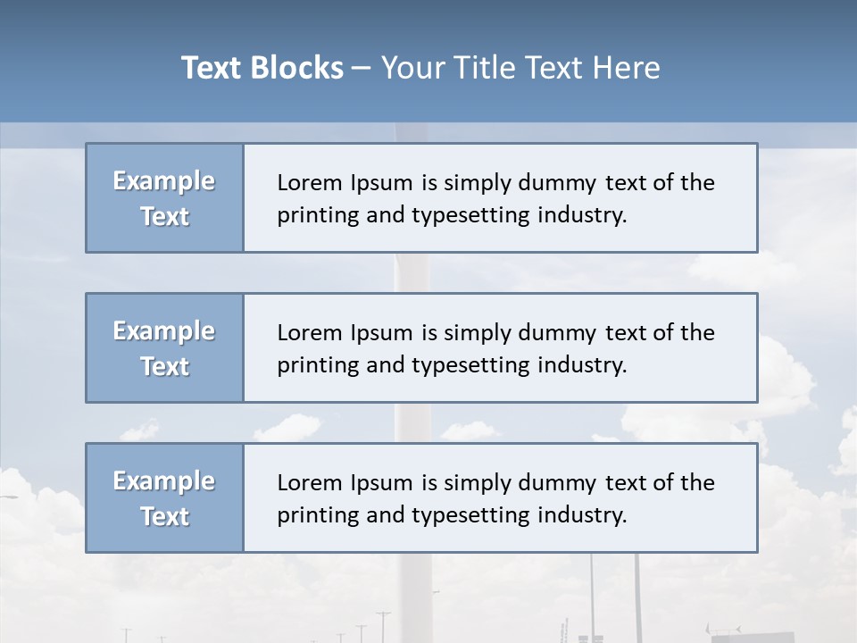 Texas Drink Arrow PowerPoint Template