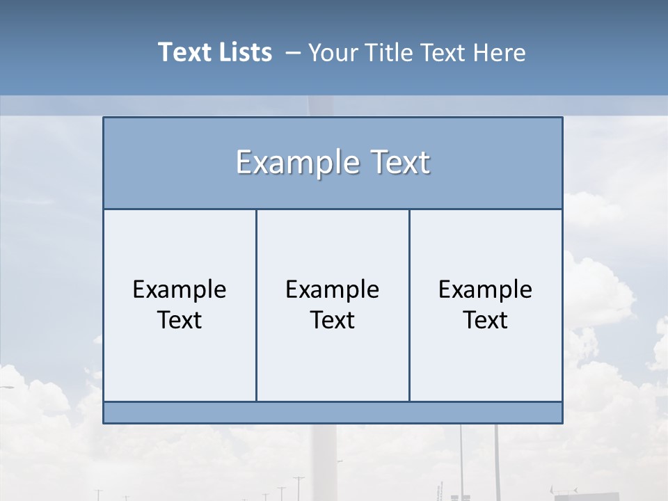 Texas Drink Arrow PowerPoint Template