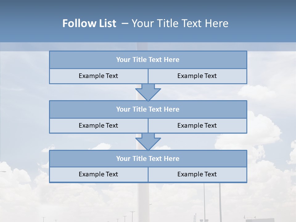 Texas Drink Arrow PowerPoint Template
